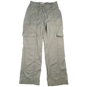 Abercrombie Gray Cargo Utility Pants Women’s 6 Short Y2K Gorpcore